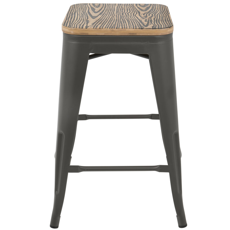 Borough Wharf Claremont 62cm Bar Stool & Reviews Wayfair.co.uk